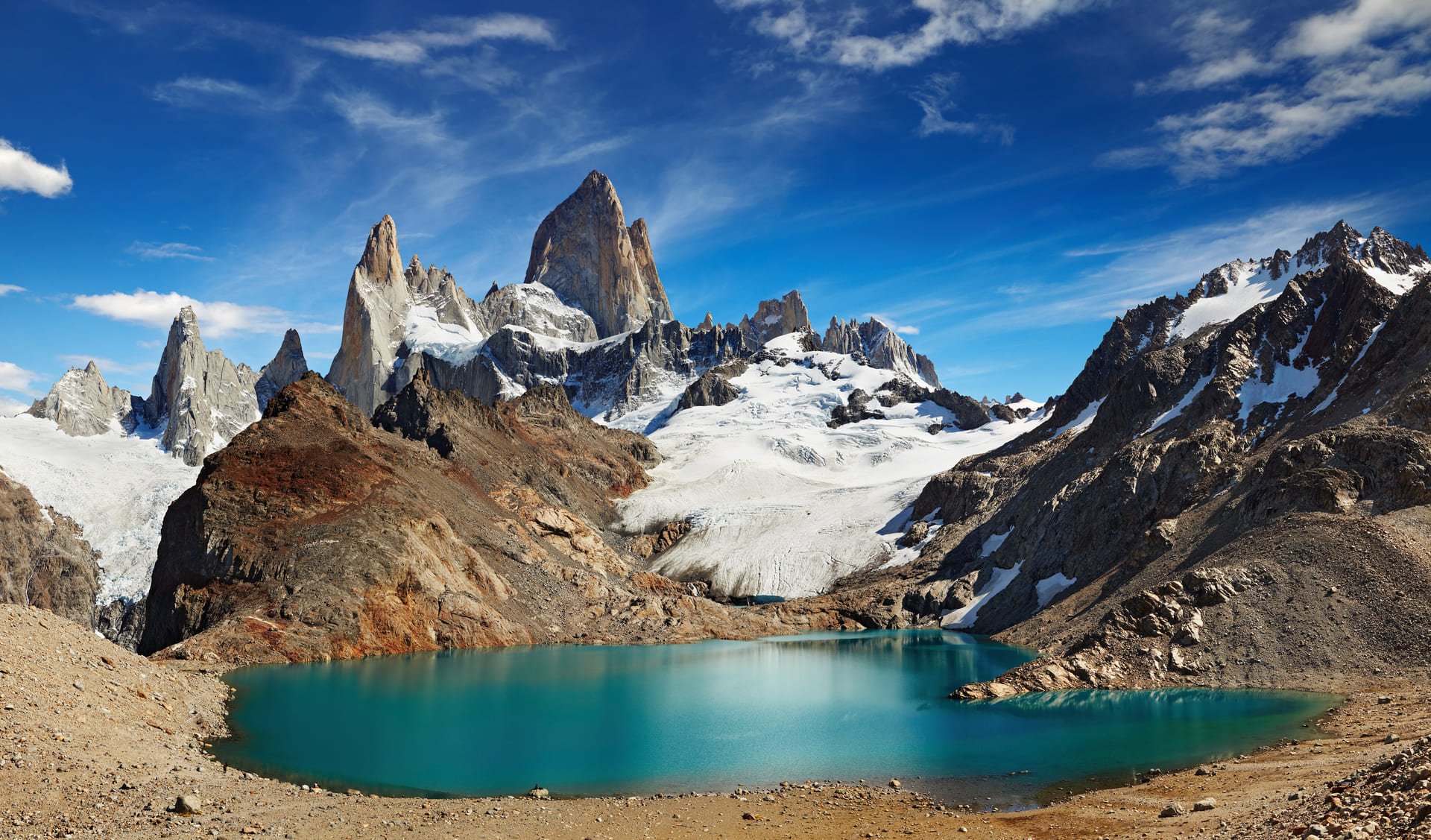 Los Glaciares National Park Fitz Roy Cascada Expediciones